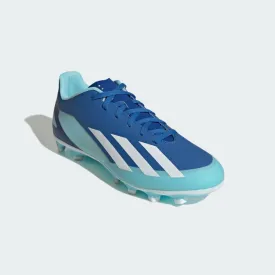 ADIDAS X CRAZYFAST.4 FLEXIBLE GROUND BOOTS-BLUE