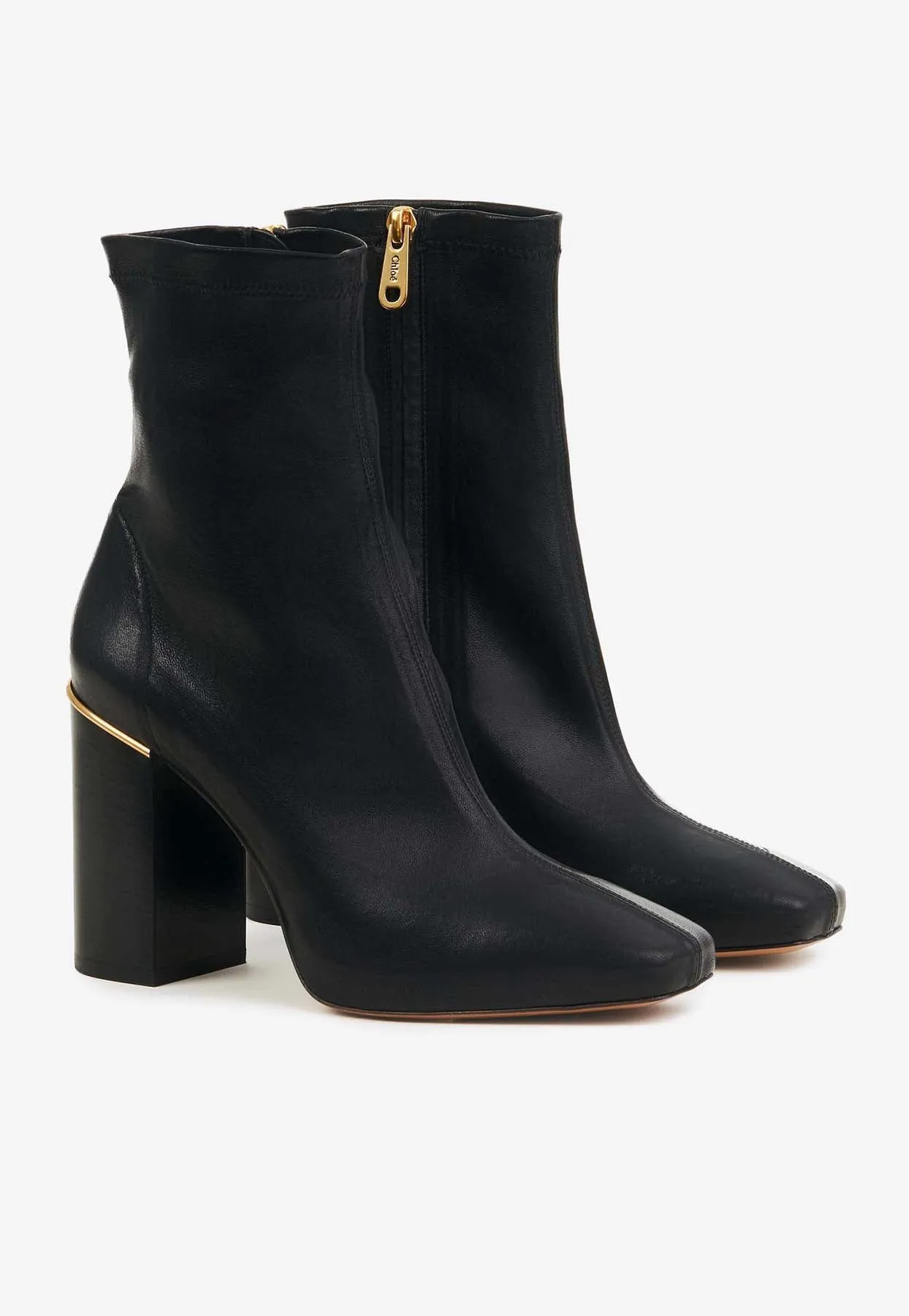 Ambre 95 Nappa Leather Ankle Boots