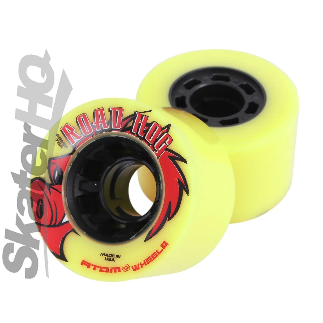 Atom Road Hog Quad 66x38mm/78a 4pk - Yellow