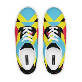 BE BRAVE Men’s Lace-Up Canvas Shoes