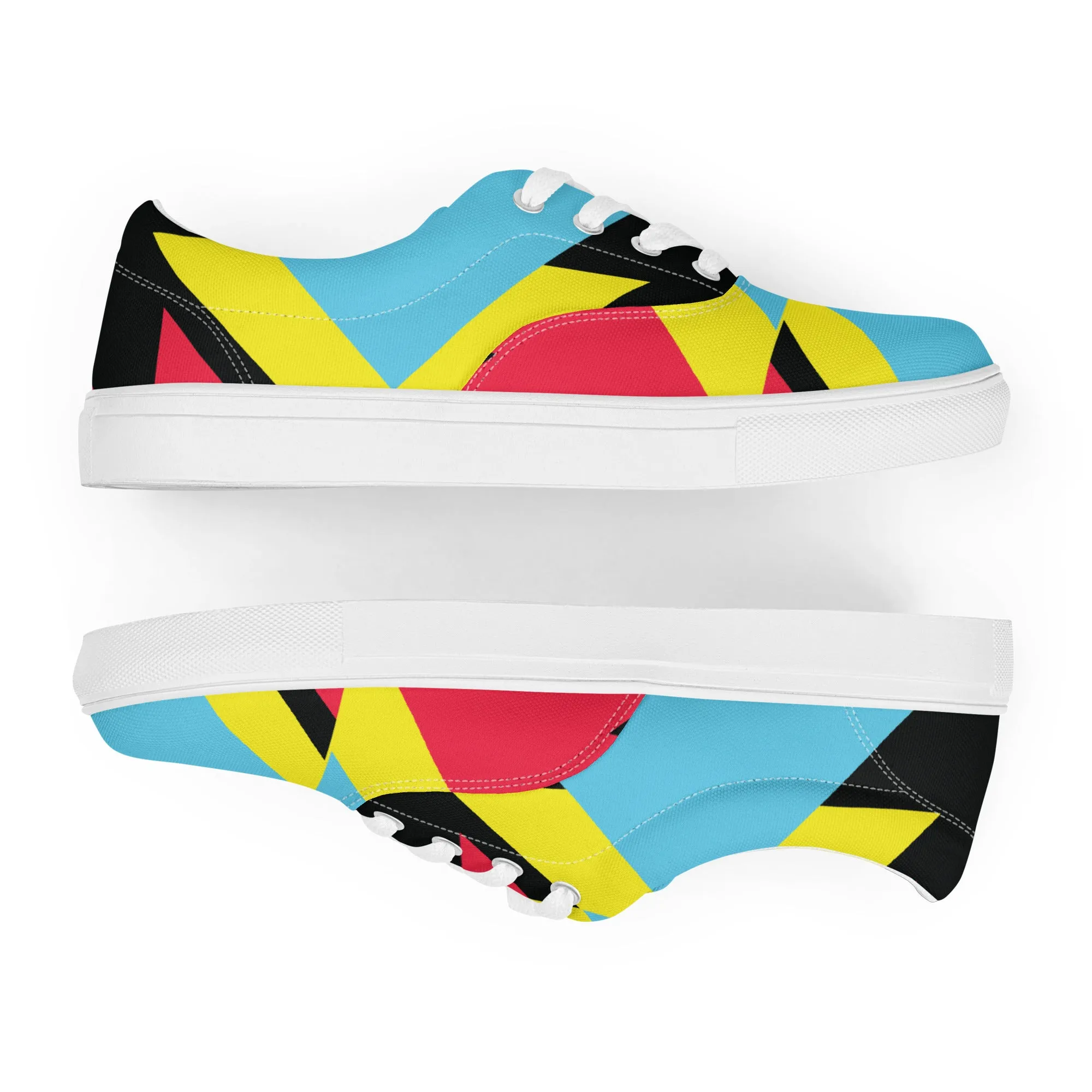 BE BRAVE Men’s Lace-Up Canvas Shoes