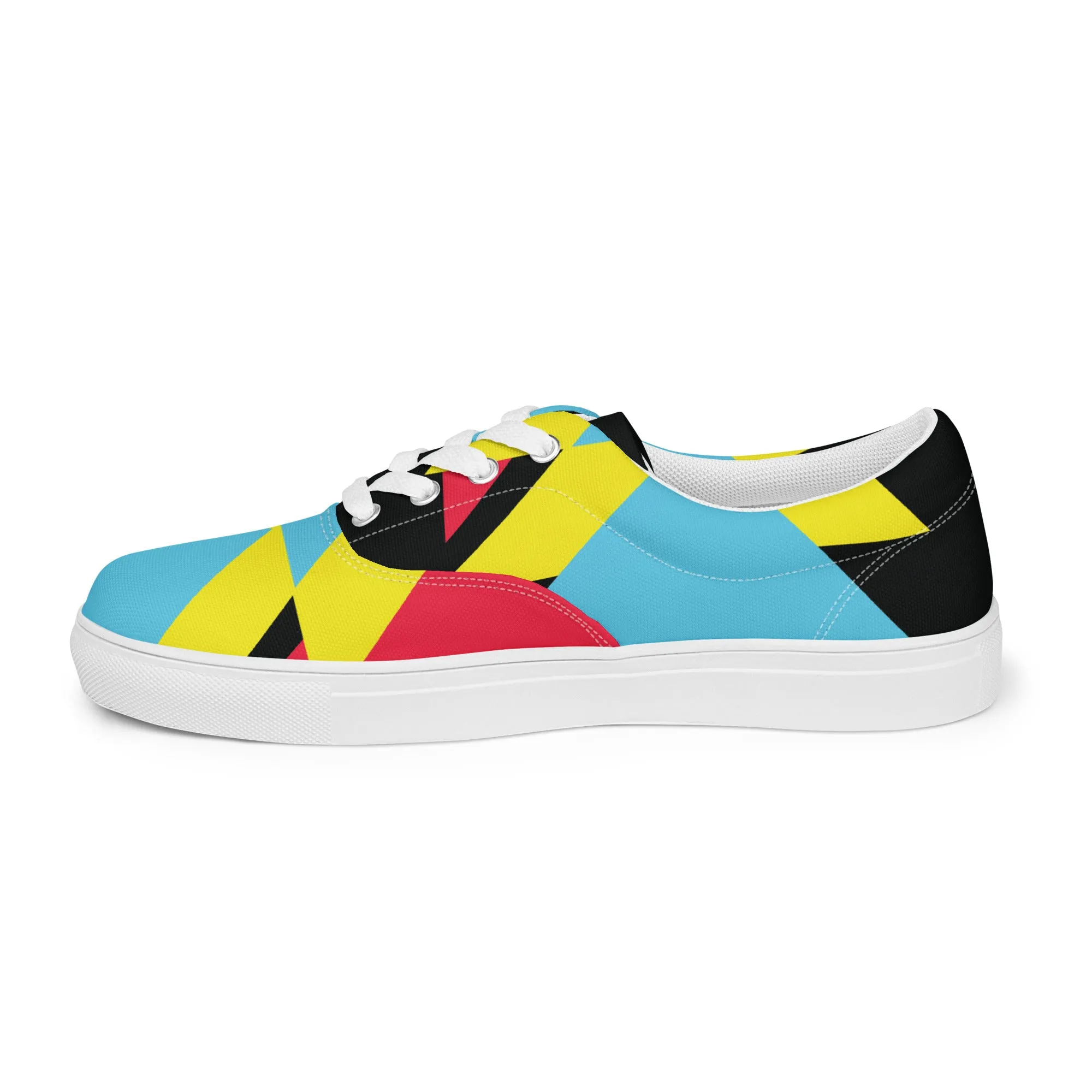 BE BRAVE Men’s Lace-Up Canvas Shoes