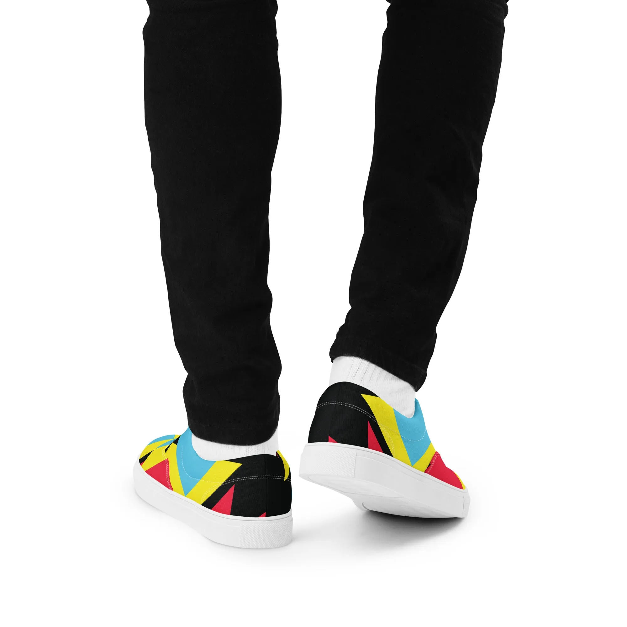 BE BRAVE Men’s Lace-Up Canvas Shoes