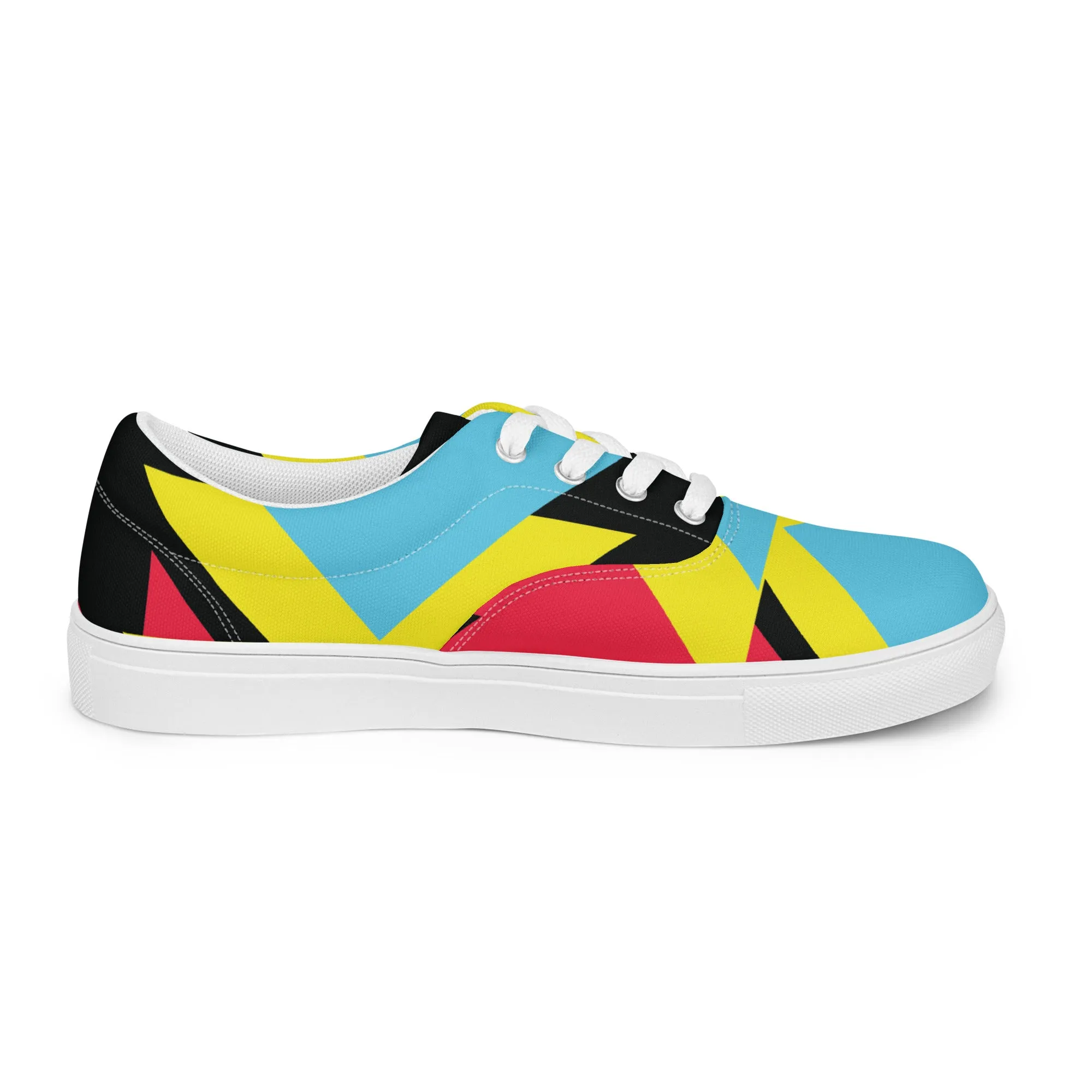 BE BRAVE Men’s Lace-Up Canvas Shoes