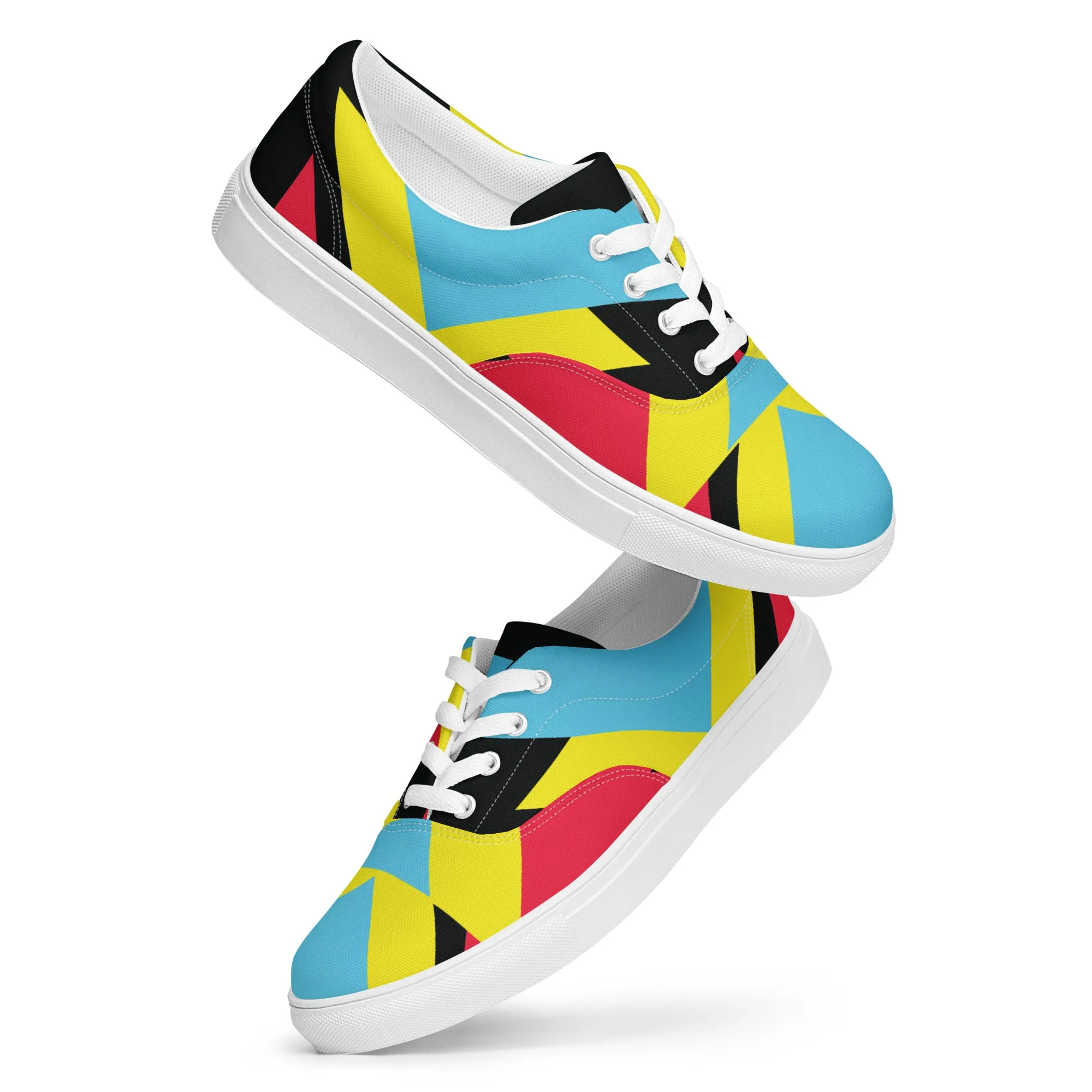 BE BRAVE Men’s Lace-Up Canvas Shoes