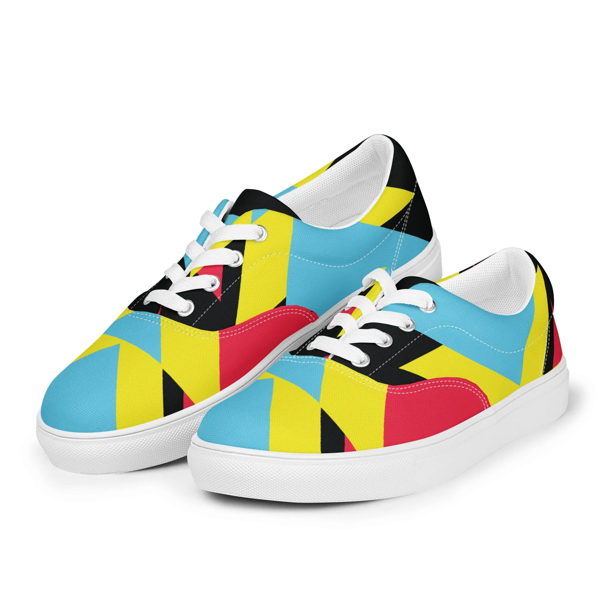 BE BRAVE Men’s Lace-Up Canvas Shoes