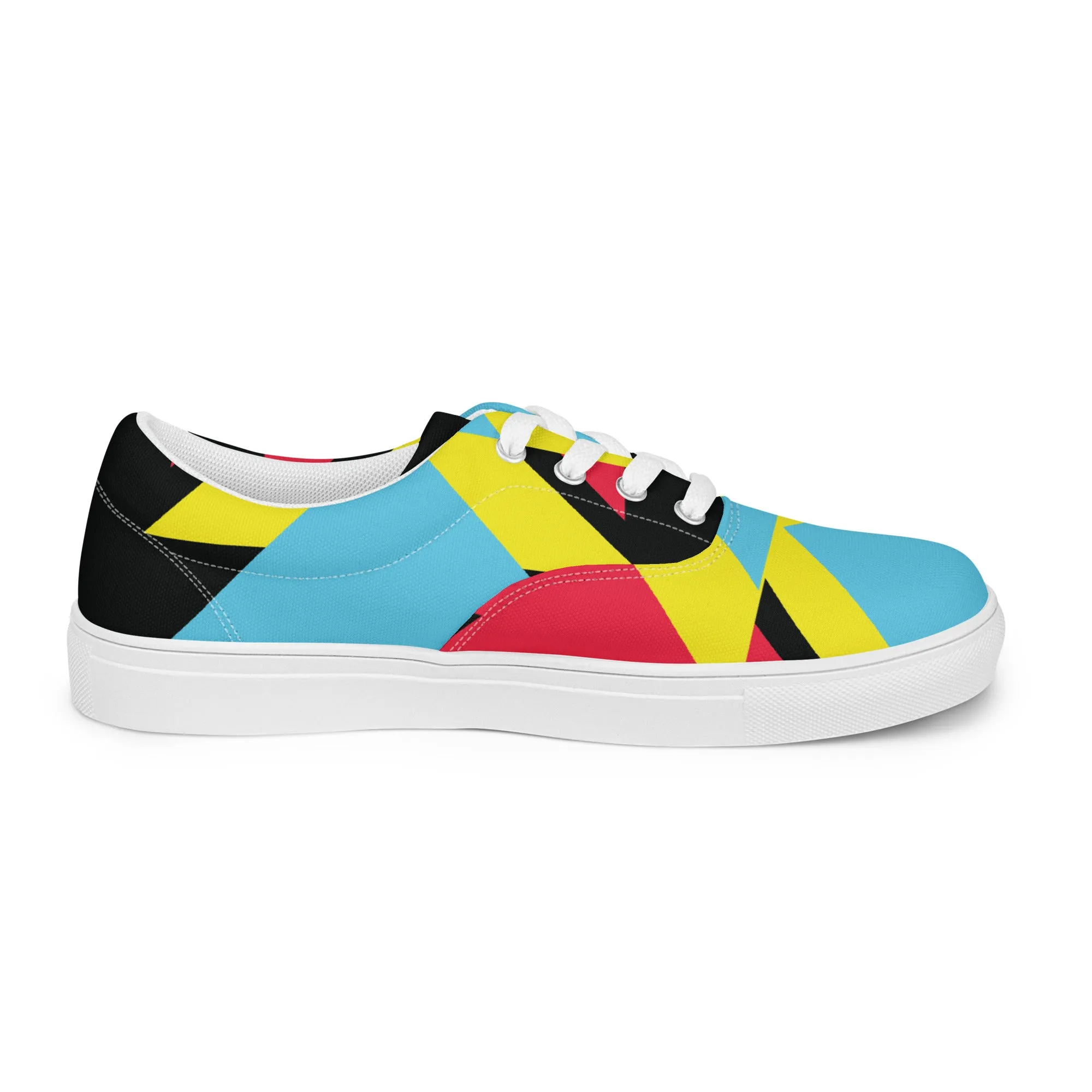 BE BRAVE Men’s Lace-Up Canvas Shoes