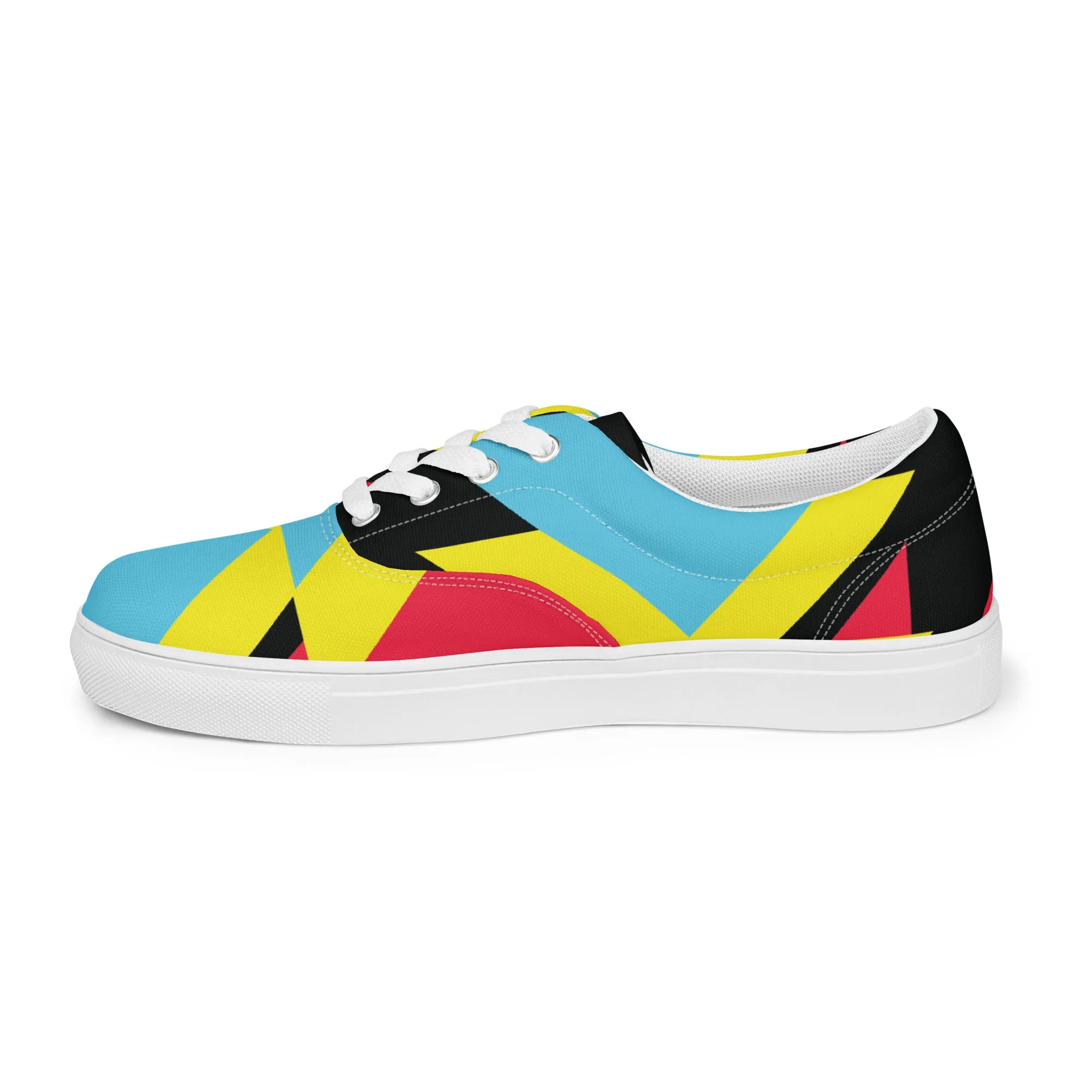 BE BRAVE Men’s Lace-Up Canvas Shoes