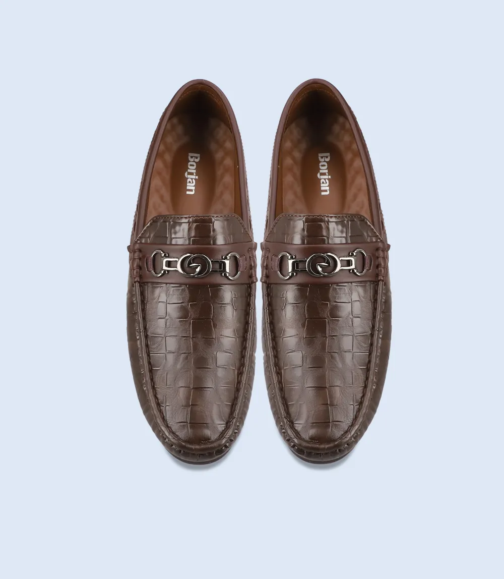 BM6712-CHOCO-Men Loafer