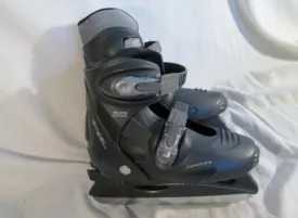 BOYS Girls GLIDER 500 MICROFIT Performance Ice Hockey Skates Sz 2-4 L Adjustable