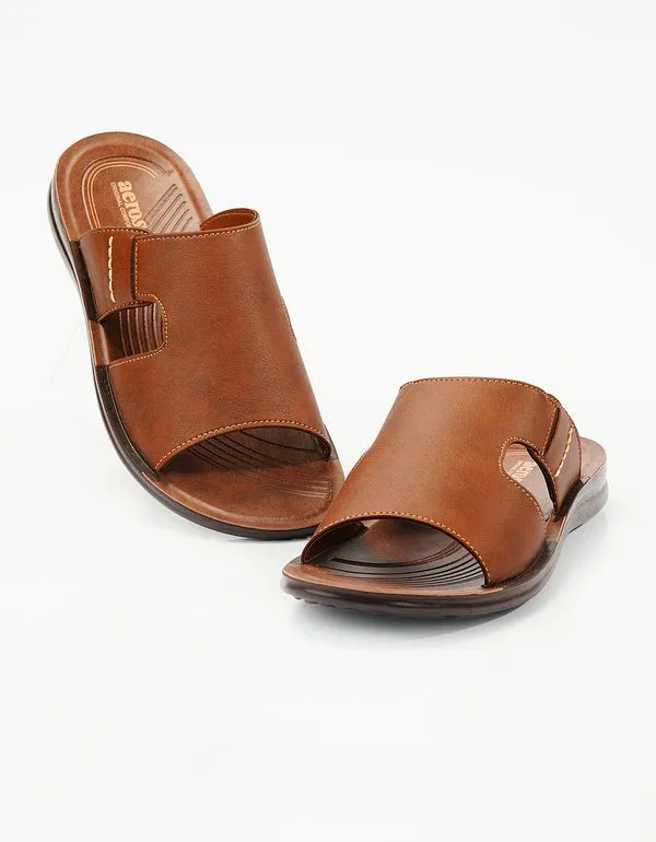 Brown Men Slippers