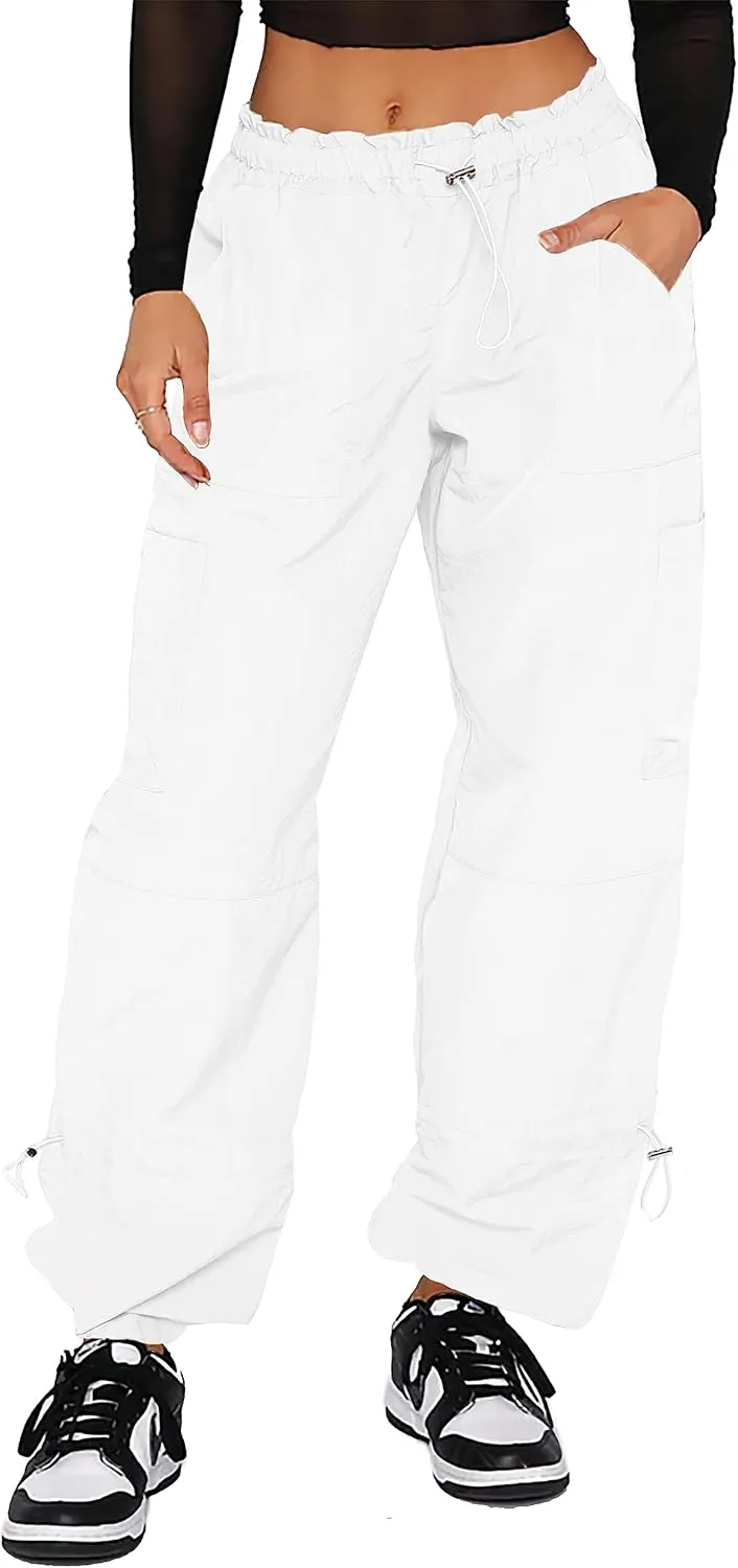 Cargo Pants Women Baggy - Parachute Pants for Women, Rave Pants Y2K Pants, Festival Outfits for Women
