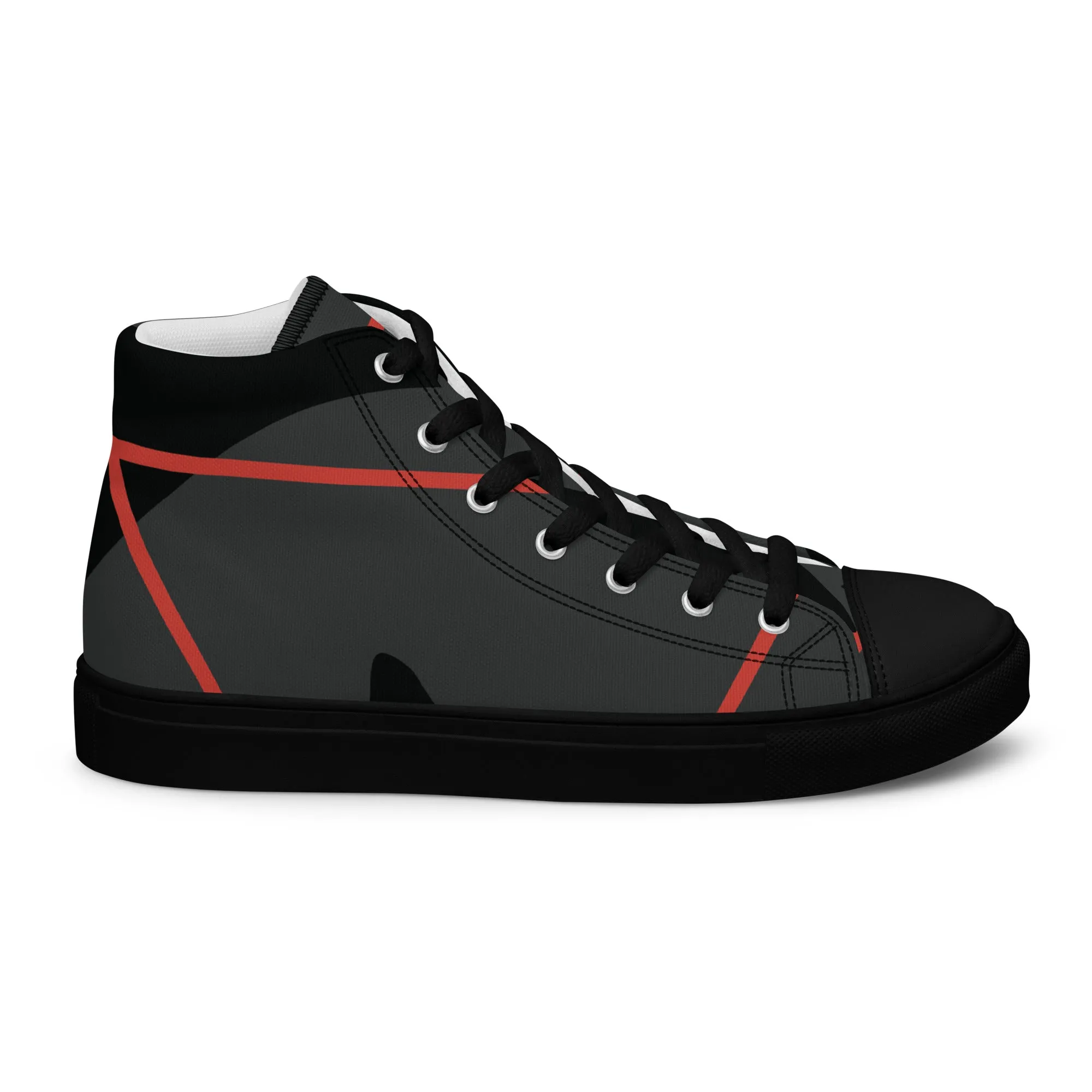 DREAM CHASER Women's High Top Canvas Shoes