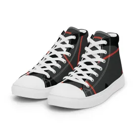 DREAM CHASER Women's High Top Canvas Shoes