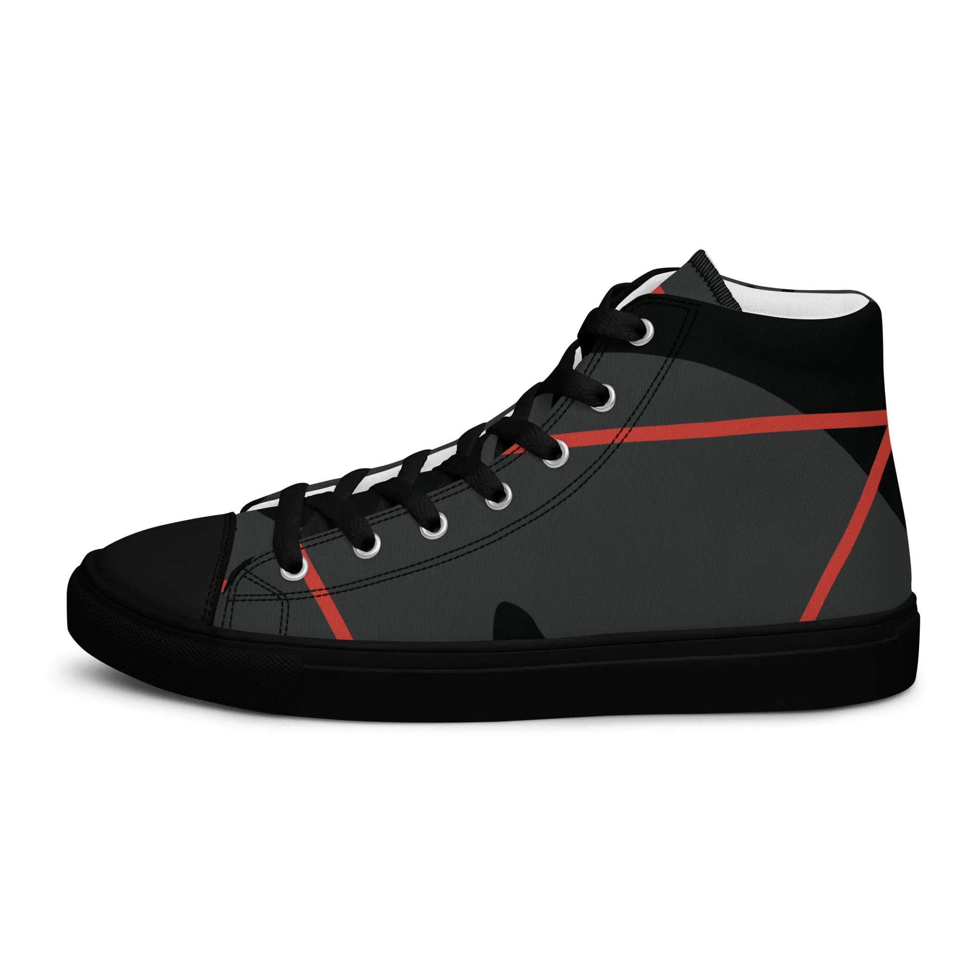 DREAM CHASER Women's High Top Canvas Shoes