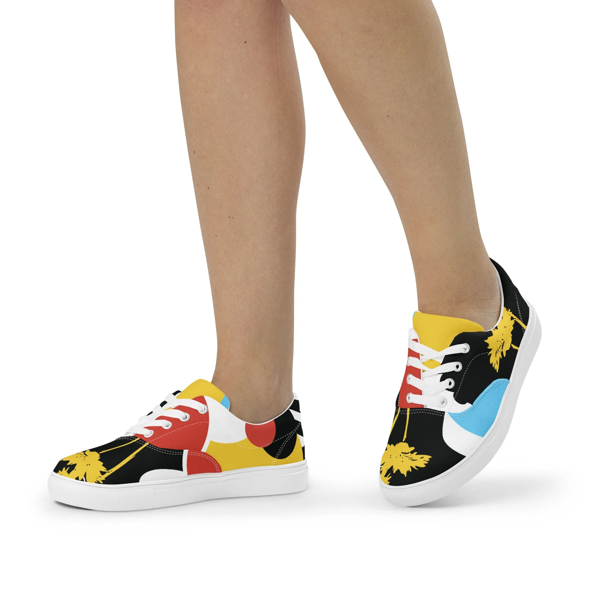 DREAMER Women’s Lace-Up Canvas Shoes