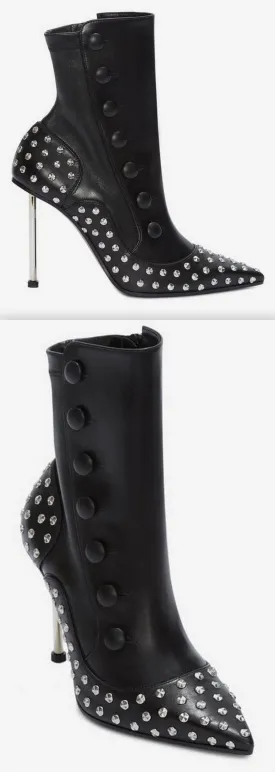 Embellished Victorian Boots