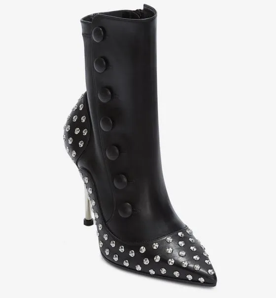 Embellished Victorian Boots