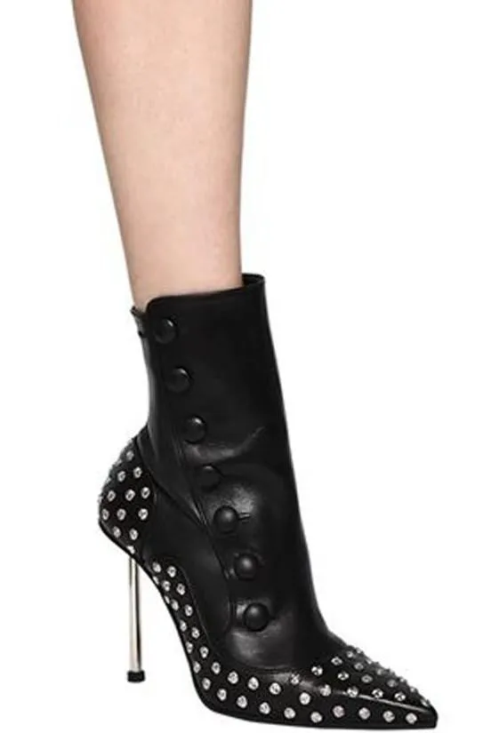 Embellished Victorian Boots