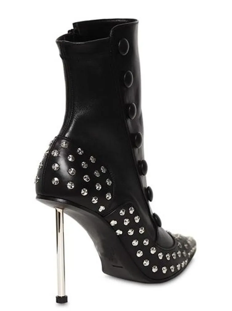 Embellished Victorian Boots
