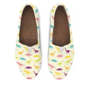 Fun Dinos - Women's Canvas Shoes