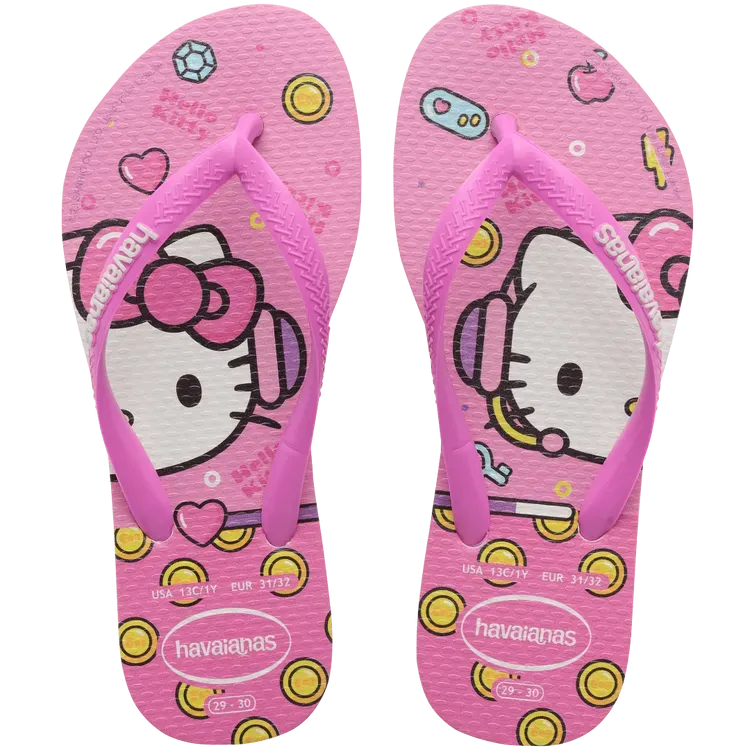 Havaianas Girls Slim Hello Kitty Sandals