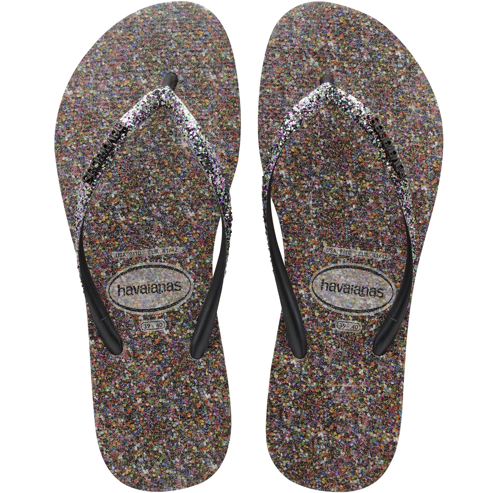 Havaianas Womens Slim Carnival Flip Flops - 3/4 UK