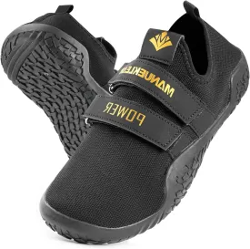 MANUEKLEAR Deadlift Shoes - Weight Lifting Shoes for Men Women - Weightlifting Squat Shoes Fitness Cross-Trainer Barefoot Gym Training Sneakers