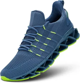 Mens Running Shoes Mesh Breathable Trail Runners Fashion Sport Blade Walking Tennis Sneakers