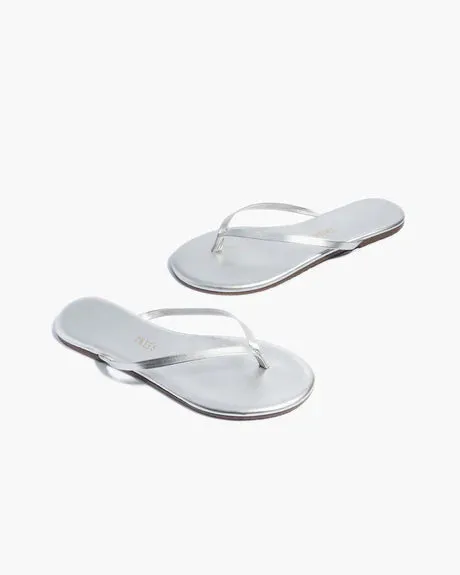 Metallics Flip Flops