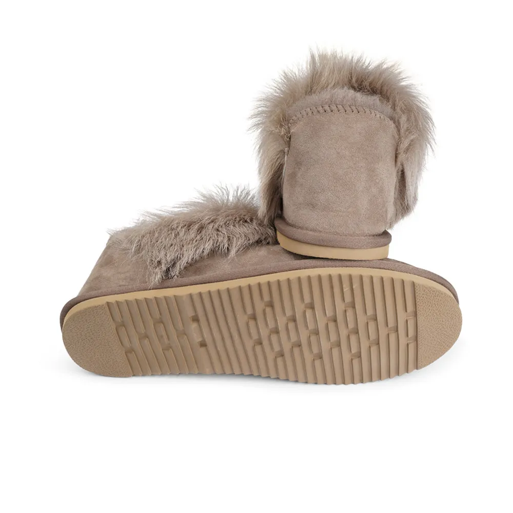 Molde - Shearling Slippers with heel cap