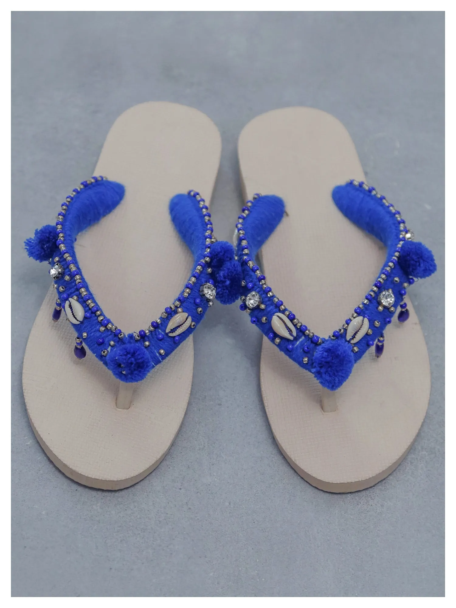 NURI beach flip-flops - Blue