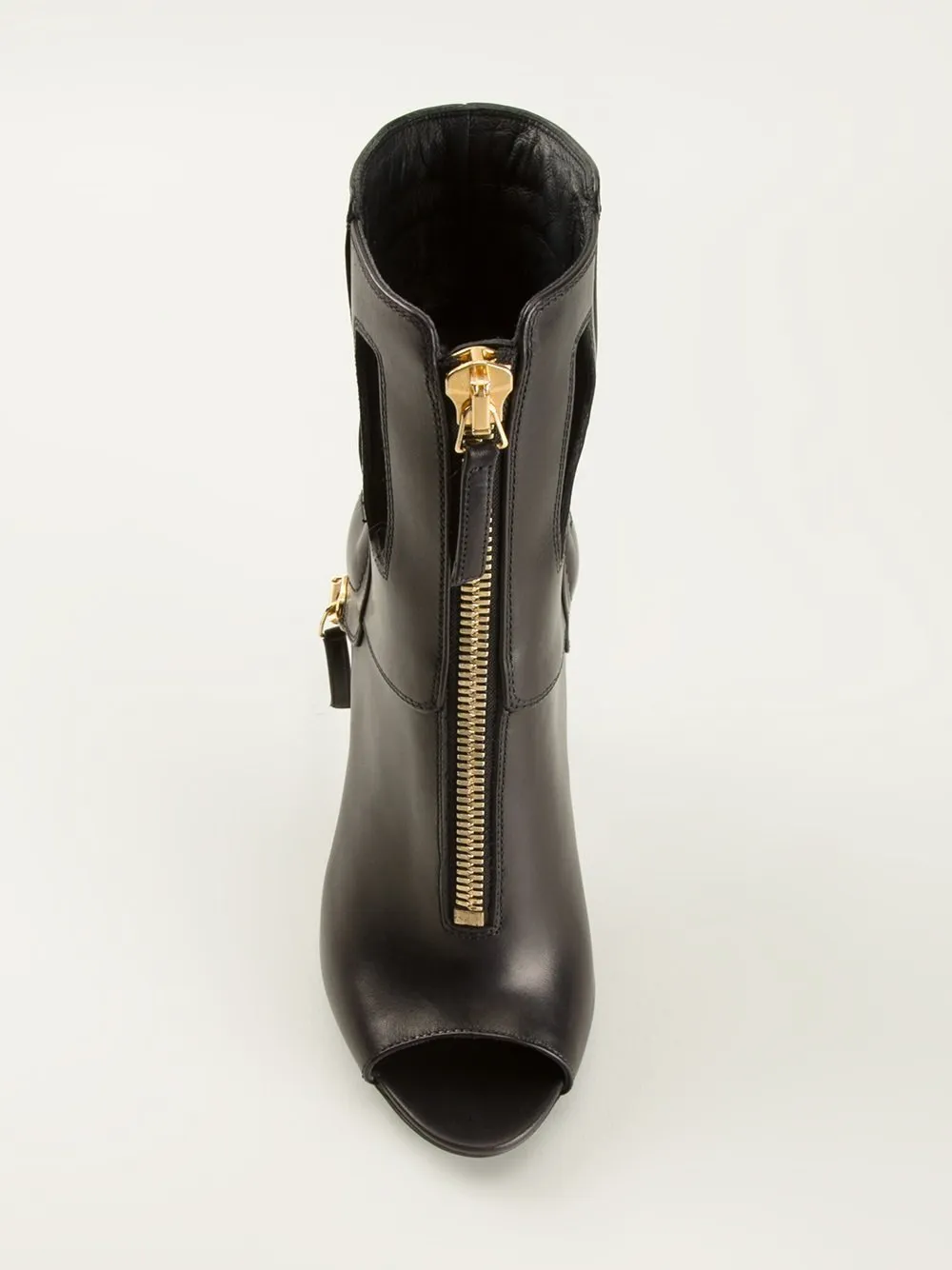 Open-Toe Ankle Boots