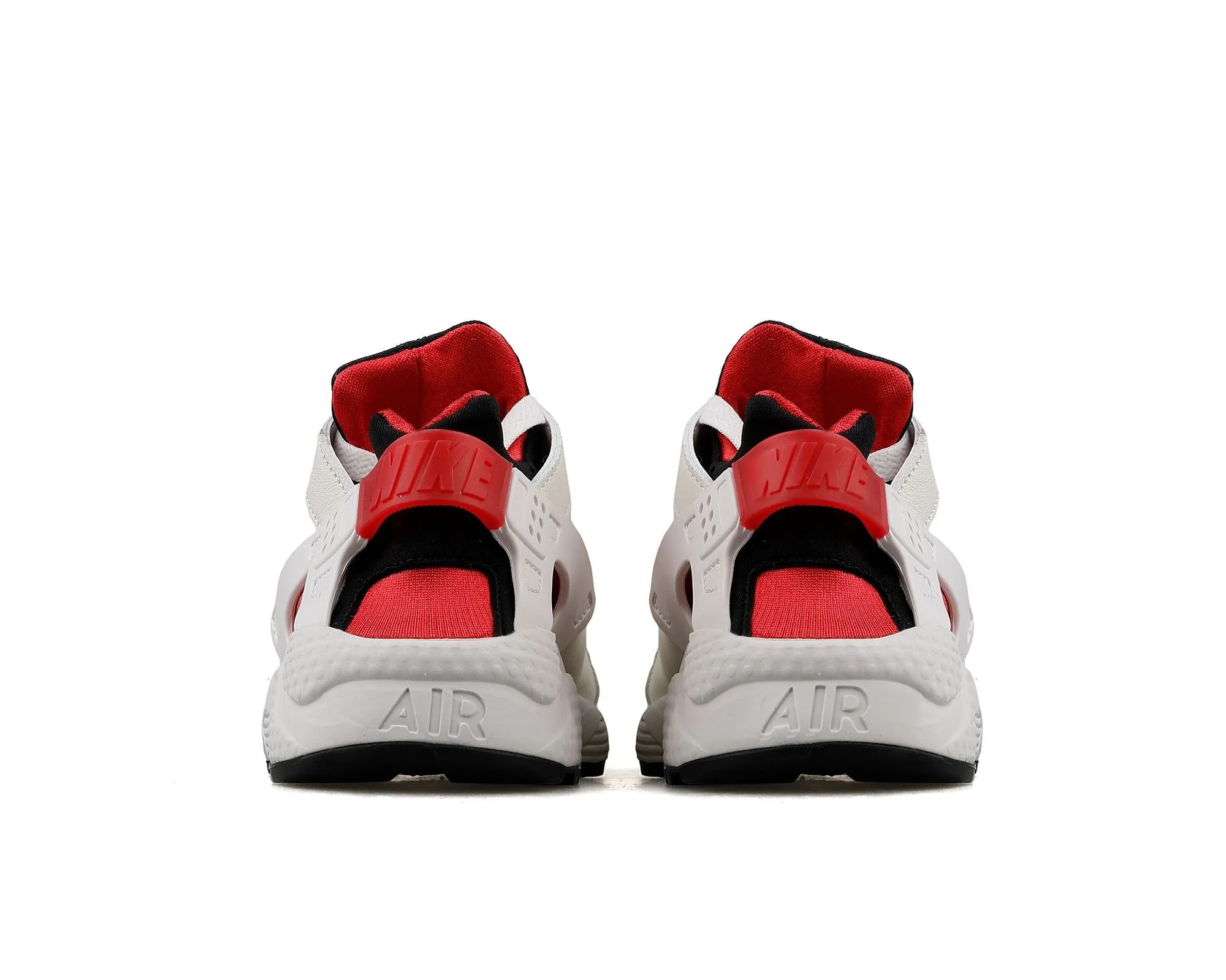 Original Nike Air Huarache Women Sneaker Sports Shoes-White/Red DH4439-103 Nike Sneaker
