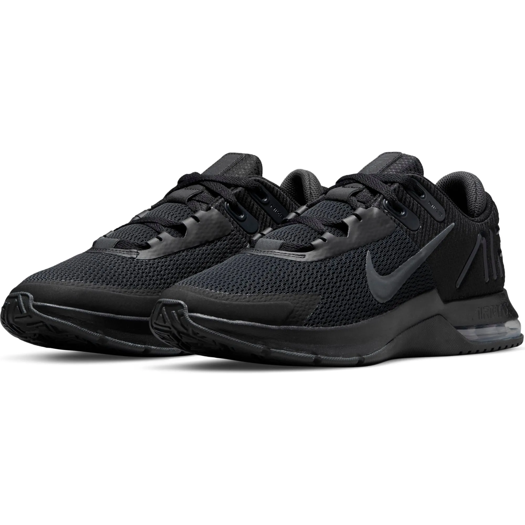 Original Nike Air Max Alpha Trainer 4 Male Sports Shoes-Black CW3396-002