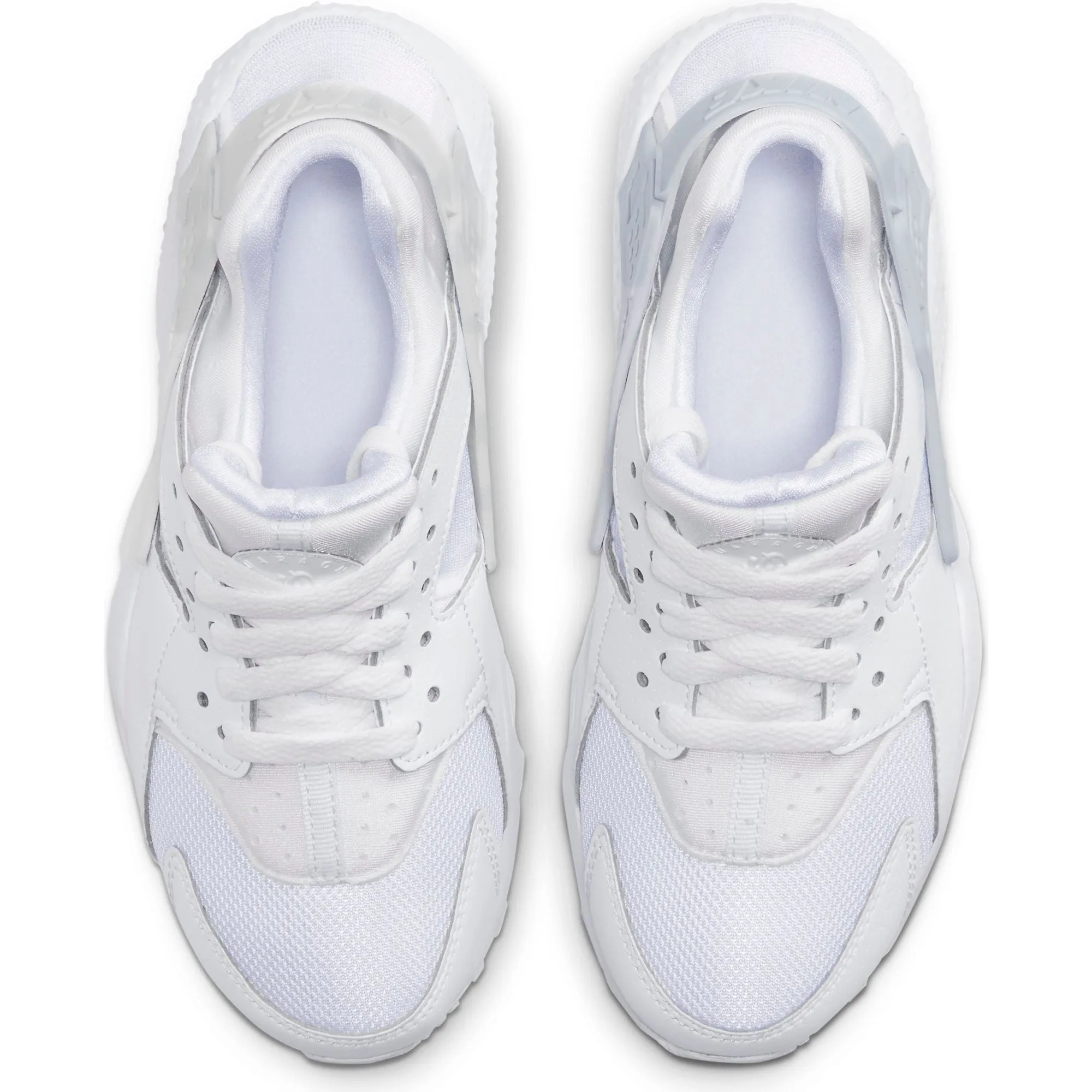 Original Nike Huarache Run (GS) Sports Shoes-White 654275-110 Women Shoes