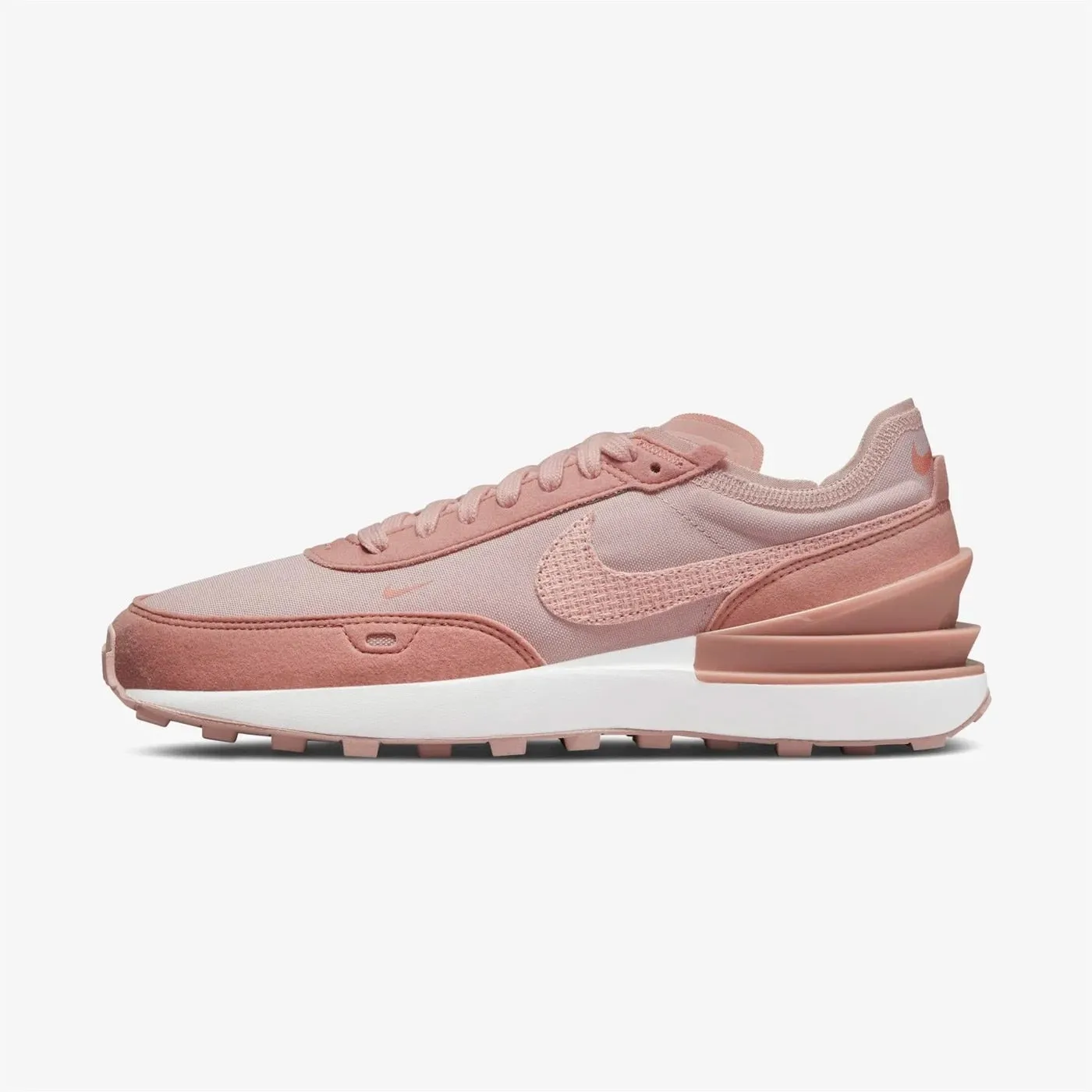 Original Nike Waffle One Women &#39;S Pink Sneaker DM7604 - 600