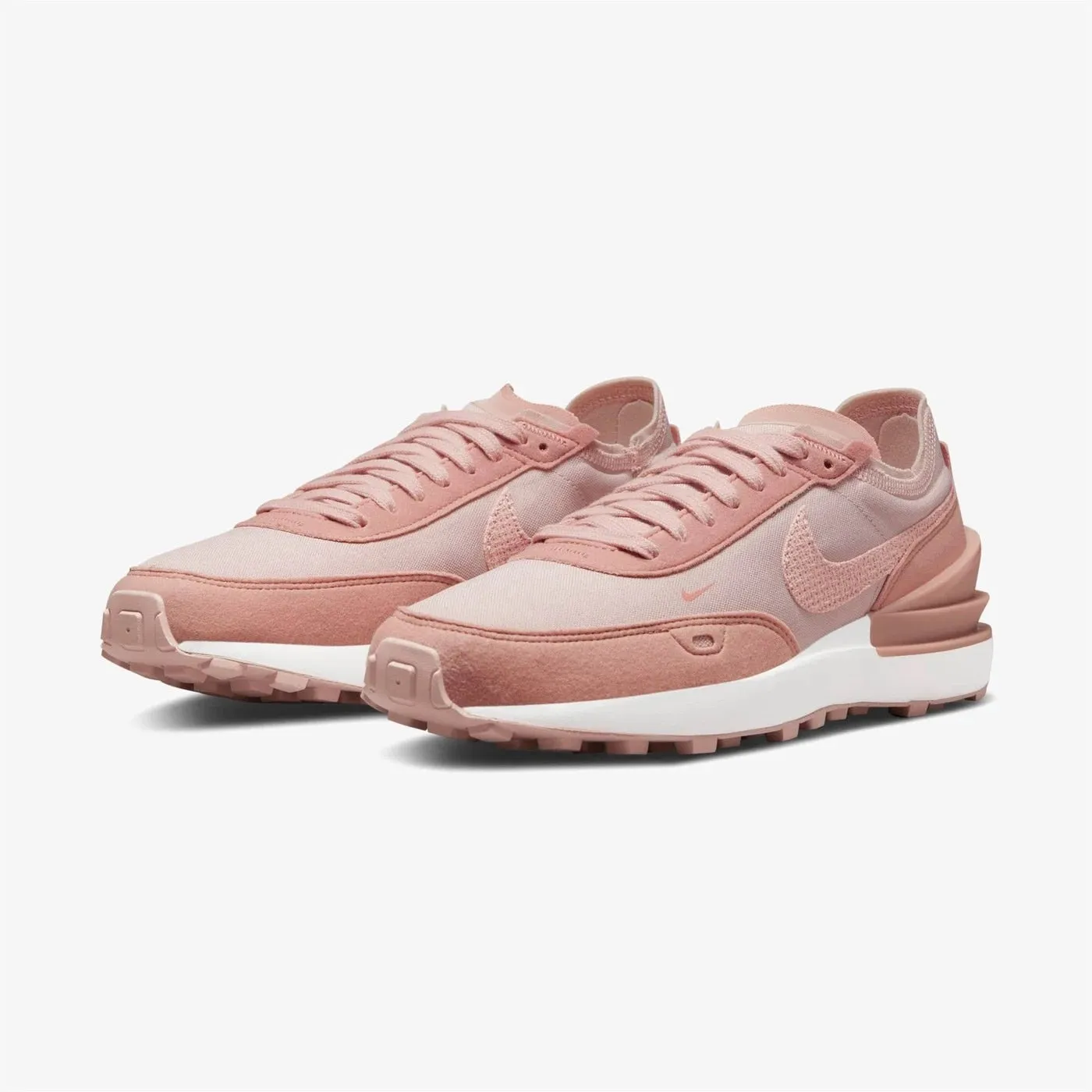Original Nike Waffle One Women &#39;S Pink Sneaker DM7604 - 600