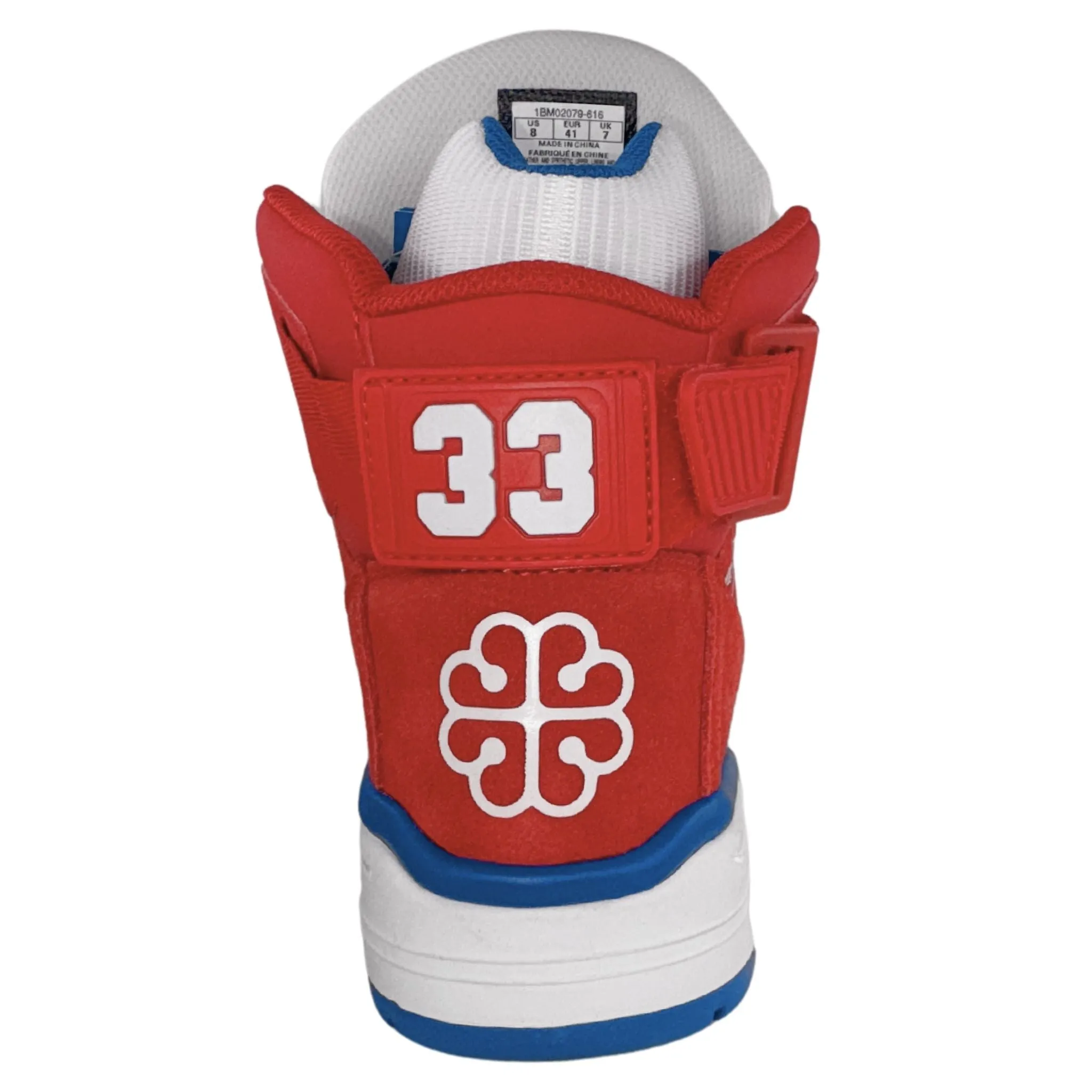 Patrick Ewing Athletics Men's 1BM02079-616 33 HI MONTREAL Red Royal White Basketball Shoes