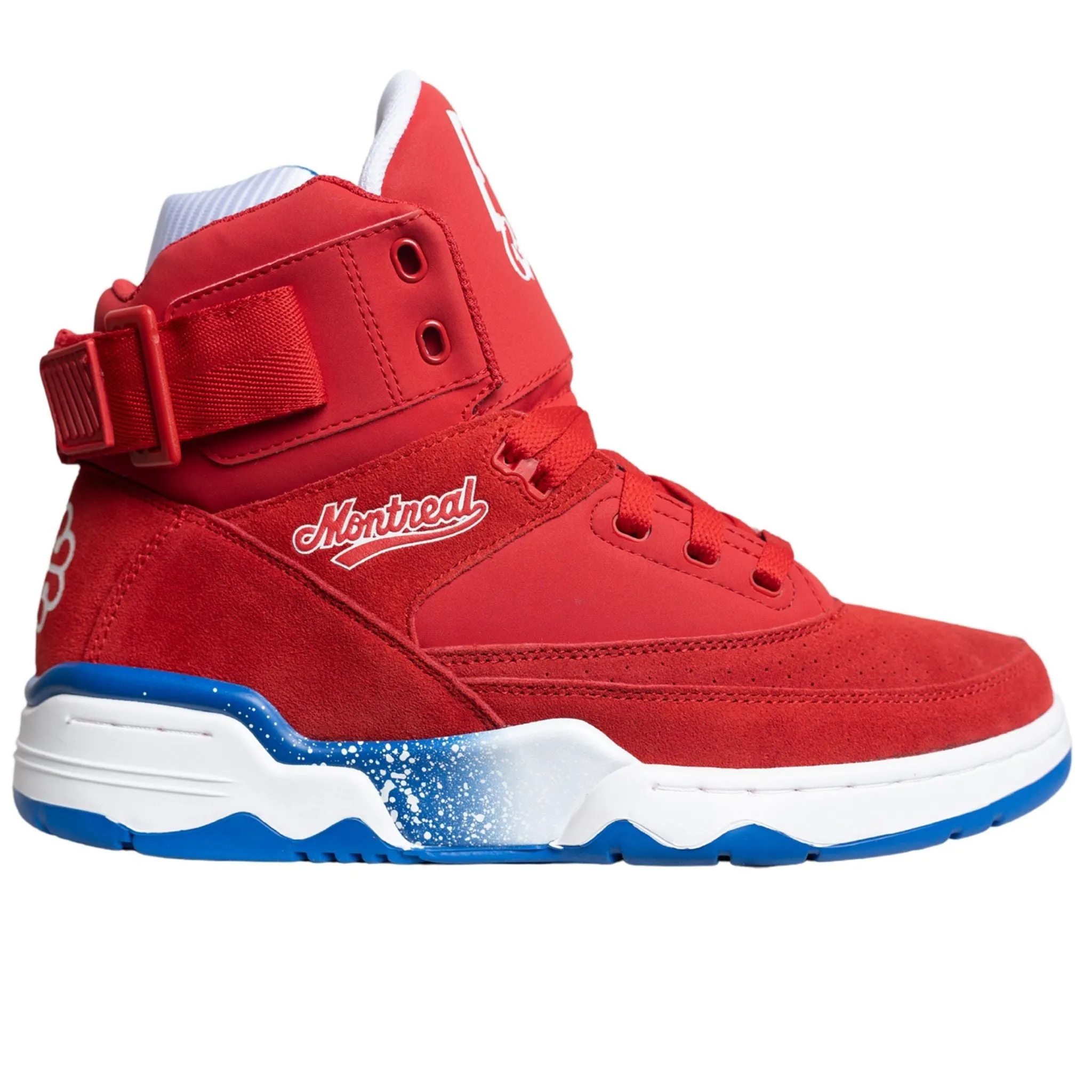 Patrick Ewing Athletics Men's 1BM02079-616 33 HI MONTREAL Red Royal White Basketball Shoes