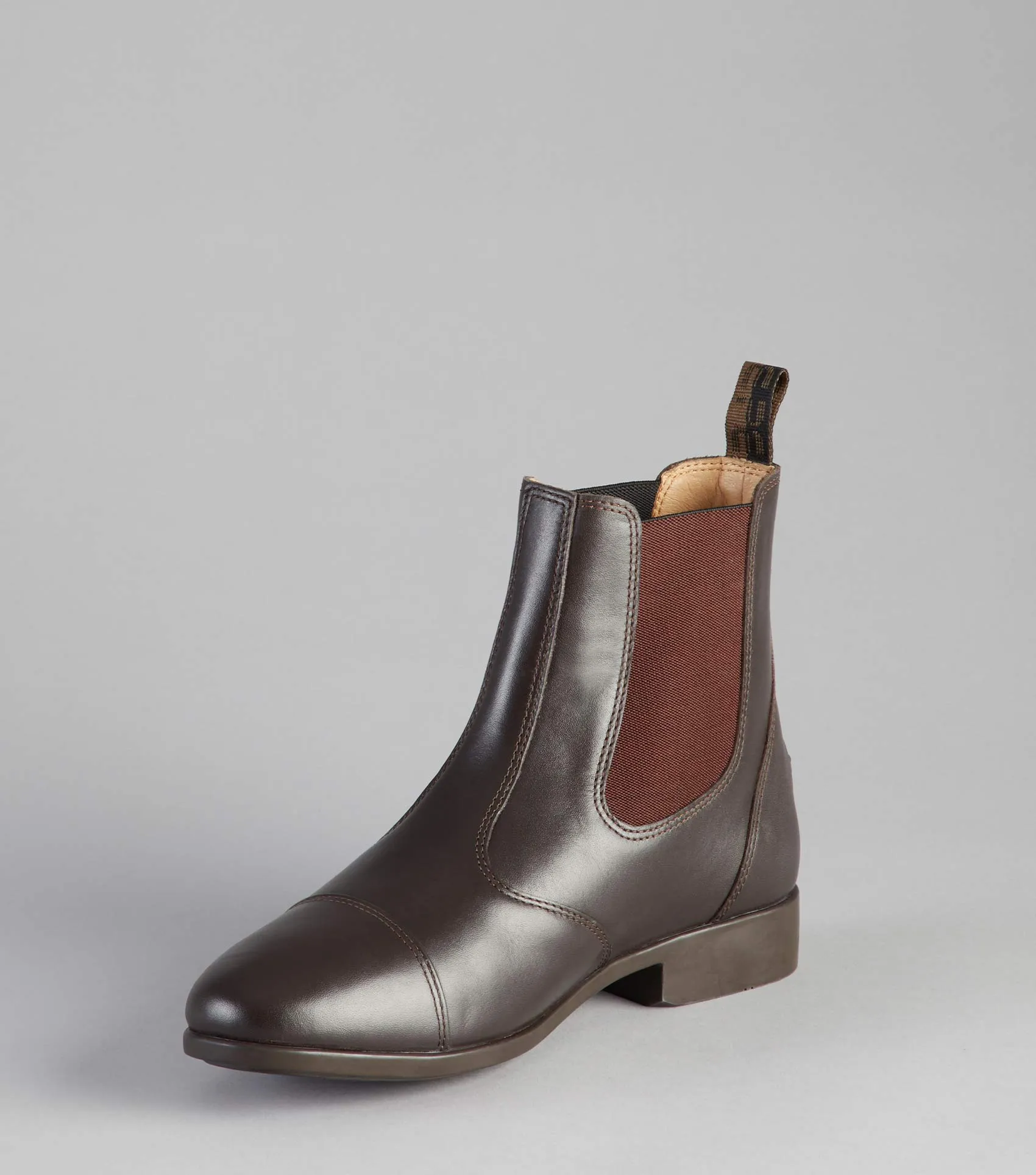 Premier Equine Torlano Leather Chelsea Paddock Boot- Brown