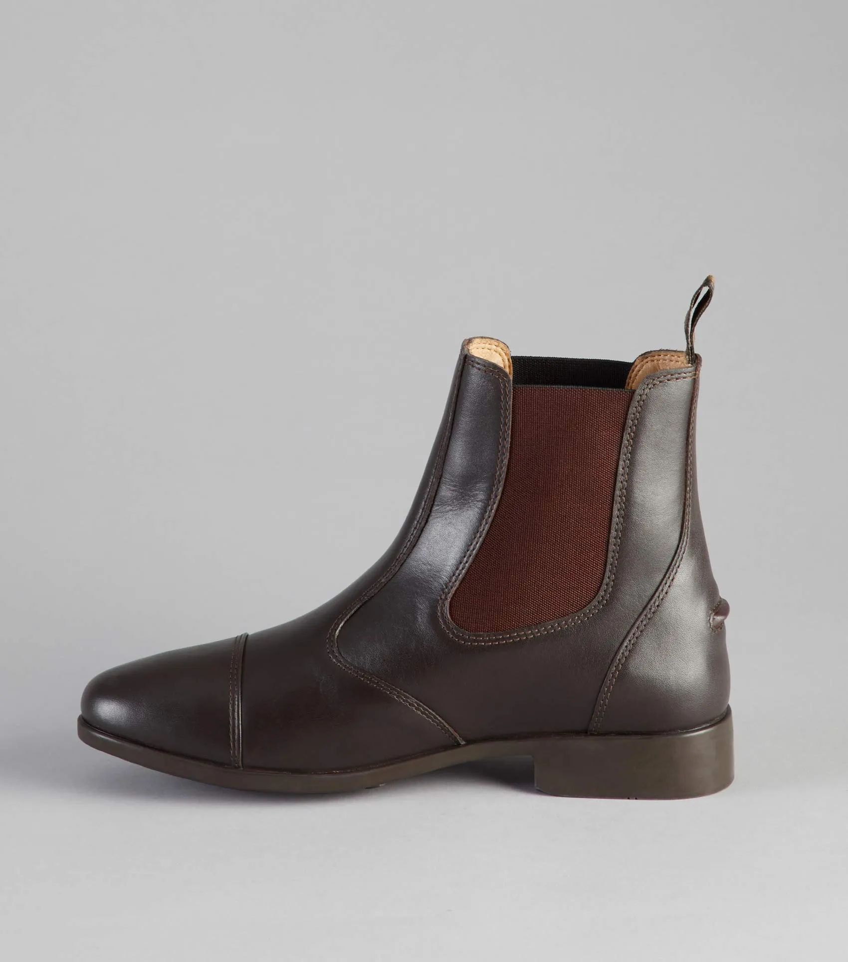 Premier Equine Torlano Leather Chelsea Paddock Boot- Brown
