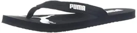 PUMA Women's Cozy Flip WNS Beach & Pool Shoes, Black Silver, 7.5