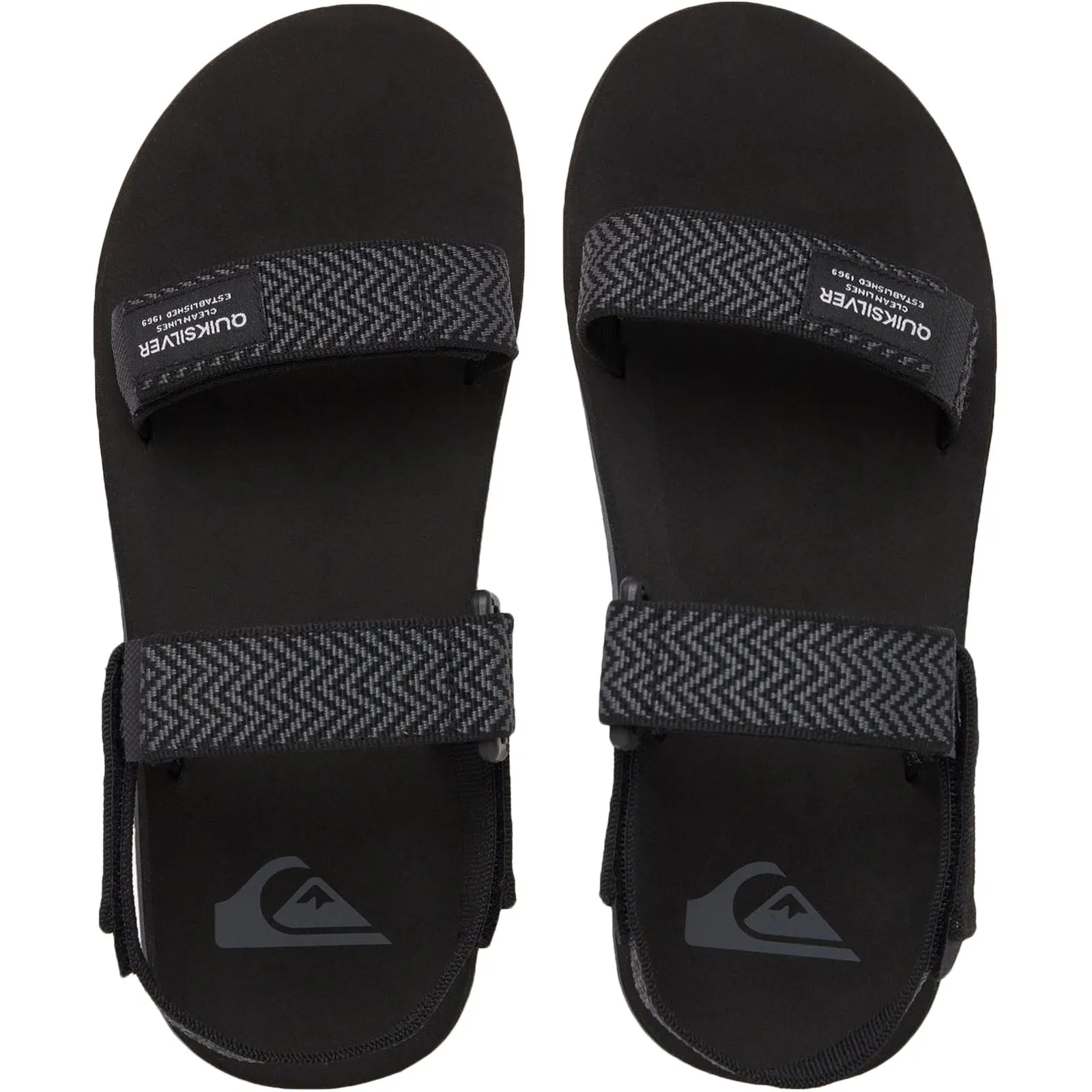Quiksilver Kids Monkey Caged Strappy Flip Flops - Blue