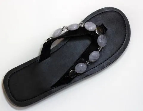 "SNOW WHITE"  - INTERCHANGEABLE WOMEN'S SANDAL SNAP
