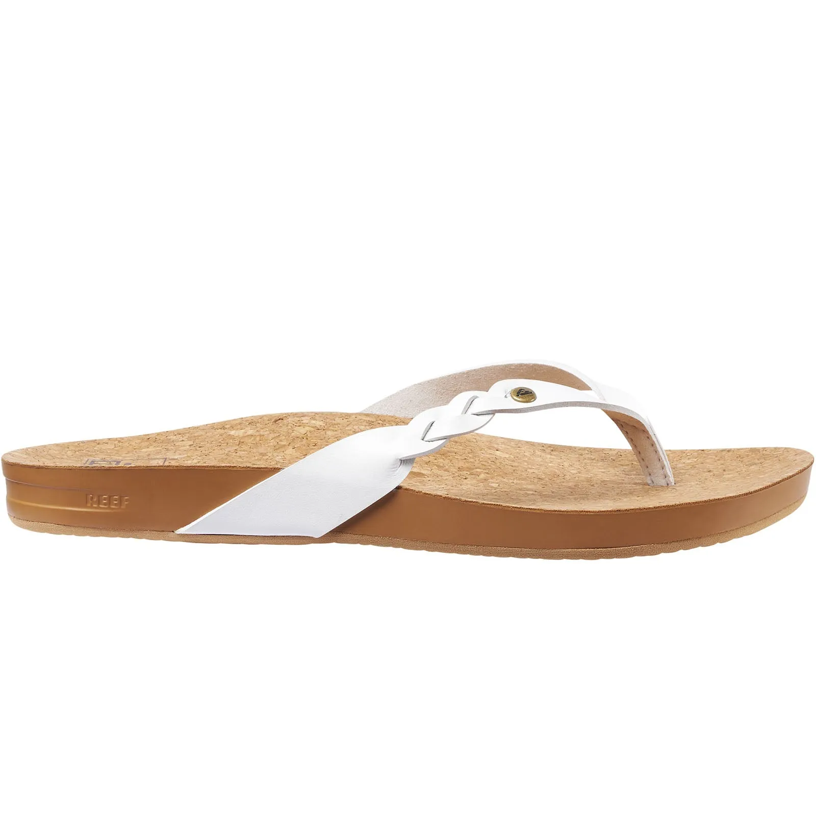 Reef Womens Cushion Court Twist Flip Flops