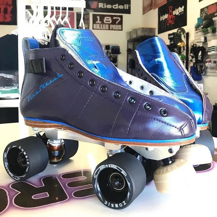 Riedell Blue Streak Skate with Reactor Neo Plate