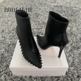 Rivet Spike Boots