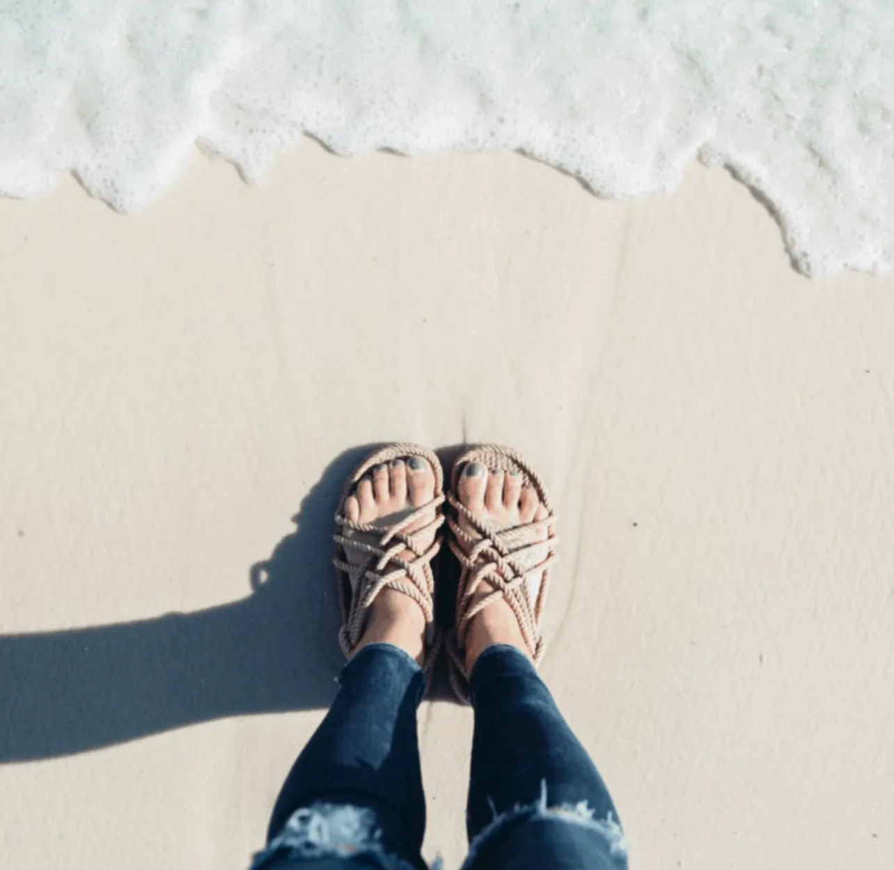 Rope Strap Beach Sandal