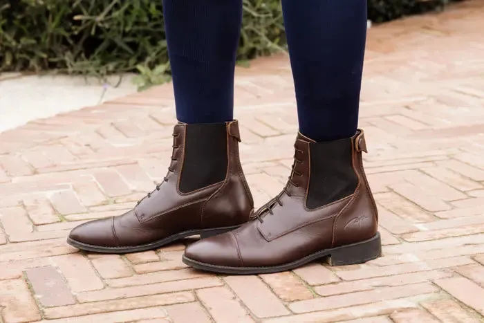 Short Boots with Front Laces